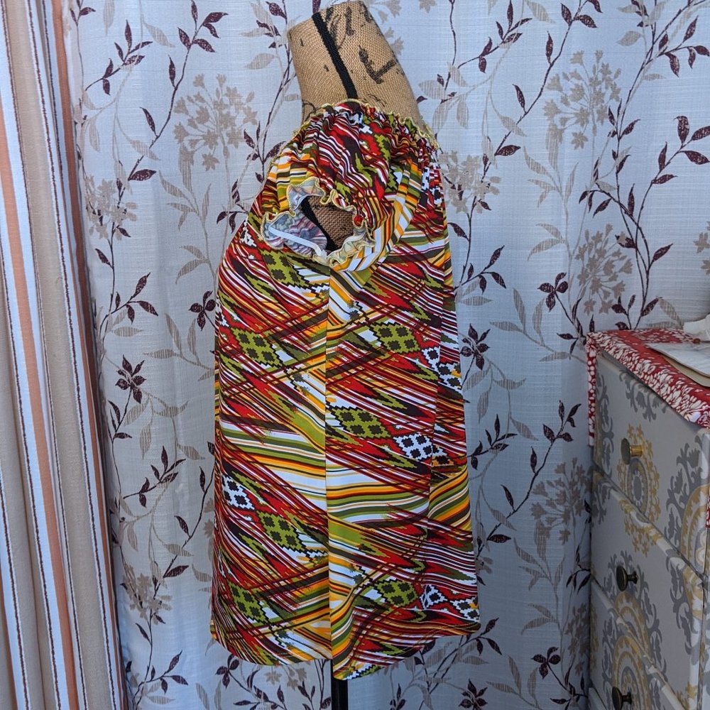 Dynamite, Multicolor Pattern Shirt. Size: S. - Picture 3 of 6